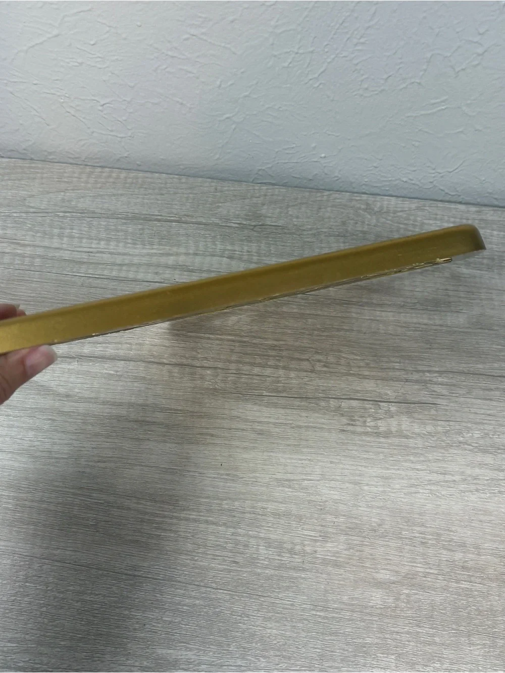 Vtg Syroco Inc Made In USA Mid Century Wall Diamond Plaque Winter Holly 60s